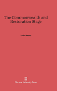 The Commonwealth and Restoration Stage