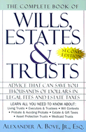 The Complete Book of Wills, Estates, and Trusts