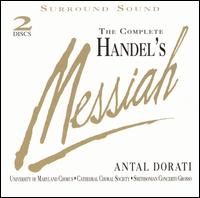 The Complete Handel's Messiah - Claes-H�kan Ahnsjo (tenor); Edith Mathis (soprano); James Bowman (counter tenor); Tom Krause (bass);...