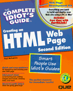 The Complete Idiot's Guide to Creating HTML Web Page