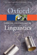 The Concise Dictionary of Linguistics