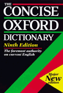 The Concise Oxford Dictionary of Current English