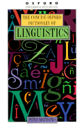 The Concise Oxford Dictionary of Linguistics
