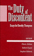 The Duty of Discontent: Essays for Dorothy Thompson