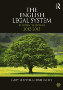 The English Legal System: 2012-2013