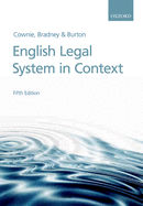 The English Legal System in Context