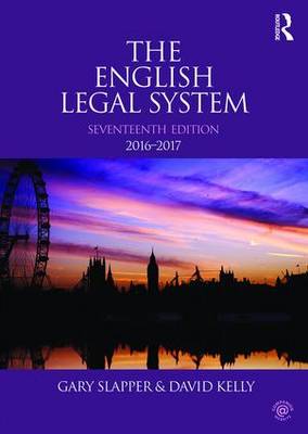 The English Legal System - Kelly, David
