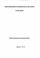 The Environment in International Relations