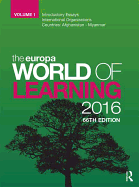 The Europa World of Learning 2016