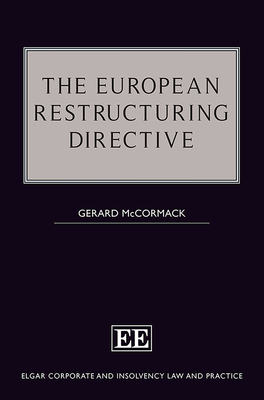 The European Restructuring Directive - McCormack, Gerard