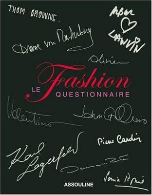 The Fashion Questionnaire - Durham, Nancy (Translated by), and Specter, Michael (Introduction by)