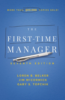 The First-Time Manager - McCormick, Jim