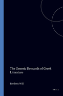 The Generic Demands of Greek Literature