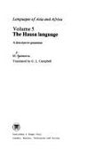 The Hausa Language: A Descriptive Grammar