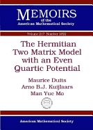 The Hermitian Two Matrix Model with an Even Quartic Potential