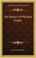 The History of Phi Beta Kappa