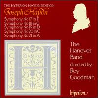 The Hyperion Haydn Edition: Symphonies 17 - 21 - Hanover Band; Roy Goodman (conductor)