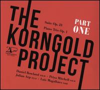The Korngold Project Part 1 - Daniel Rowland (violin); Julian Arp (cello); Lu�s Magalh�es (piano); Priya Mitchell (violin)