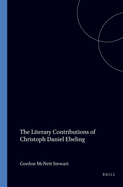 The literary contributions of Christoph Daniel Ebeling