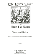 The Lord's Prayer: Voice and Guitar