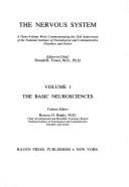 The Nervous System Vol. 1: Basic Neurosciences - Tower, Donald B. (Editor)