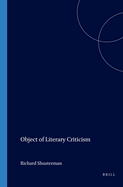 The object of literary criticism
