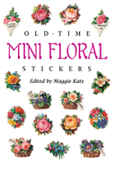 The Old-Time Mini Floral Stickers