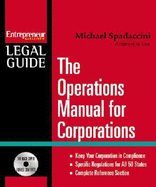 The Operations Manual for Corporations - Spadaccini, Michael