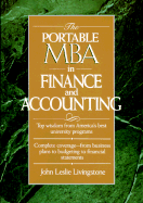 The Portable MBA in Finance and Accounting