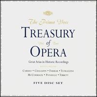 The Prima Voce Treasury of Opera, Vol. 2 - Alexander Kipnis (bass); Alma Gluck (soprano); Amelita Galli-Curci (soprano); Beniamino Gigli (tenor);...
