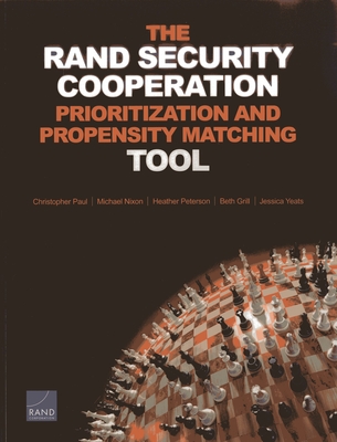 The Rand Security Cooperation Prioritization and Propensity Matching Tool - Paul, Christopher, and Nixon, Michael, and Peterson, Heather