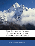 The Relation of the Streptococcus to Perincious Anaemia