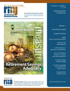 The Retirement Management Journal: Vol. 4, No. 2, Academic Peer Review Committee Issue