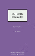 The Right to be Forgotten