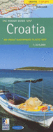 The Rough Guide to Croatia Country Map - Rough Guides