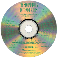 The Second Book of Tenor Solos: Piano Accompaniments