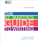 The St. Martin's Guide to Writing