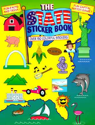 The State Sticker Book - Korman, Justine