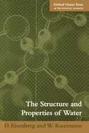 The structure and properties of water