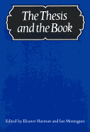 The Thesis and the Book