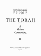 The Torah: A Modern Commentary: Exodus