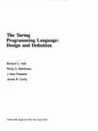 The Turing Programming Language: Design and Definition - Holt, R C