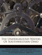 The Underground Waters of Southwestern Ohio