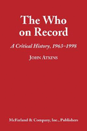 The Who on Record: A Critical History, 19631998