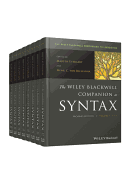 The Wiley Blackwell Companion to Syntax, 8 Volume Set