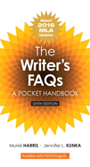 The Writer's Faqs: A Pocket Handbook, MLA Update Edition