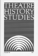 Theatre History Studies 1988, Vol. 8