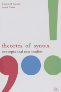 Theories of Syntax: Concepts and Case Studies