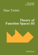 Theory of Function Spaces III