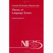 Theory of Language Syntax: Categorial Approach